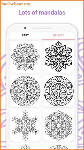 Atmosphere: Mandala Coloring Book for Adults screenshot