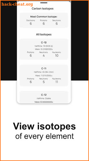 Atomic - Periodic Table screenshot