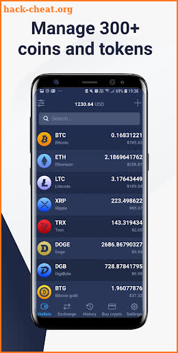 Atomic Wallet: Bitcoin Ethereum Ripple & Altcoins screenshot