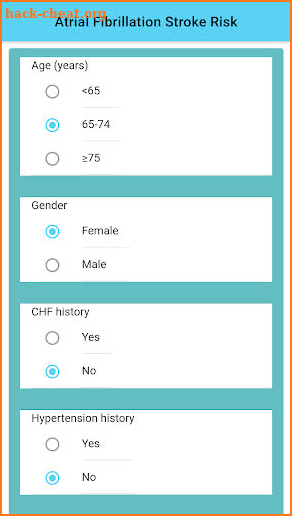Atrial Fibrillation Risk - Stroke, TIA, Embolism screenshot