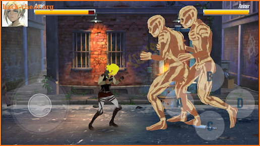 attack on titan assault fighting screenshot