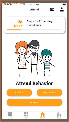 Attend Behavior screenshot