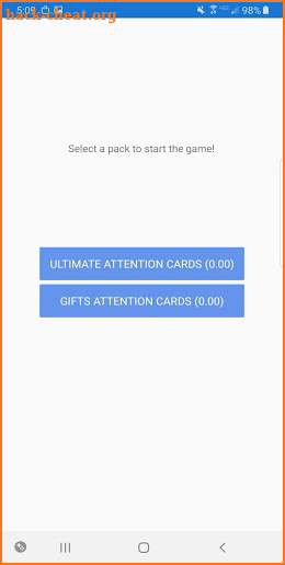 AttentionCards screenshot