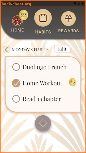 Attune Mint Habit Tracker screenshot