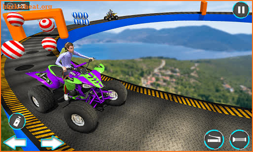 ATV Bike Racing 2019: Mega Quad Bike Ramp Stunts screenshot