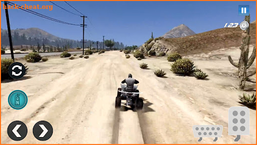 Atv Car Racing Games 2022 Quad Bike Simulator screenshot