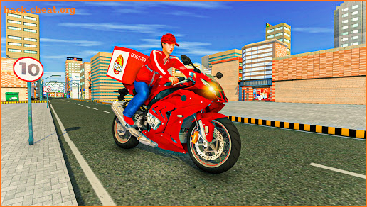 ATV Pizza Delivery Games screenshot