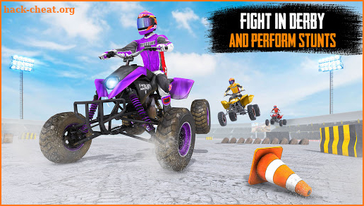 ATV Quad Bike 4x4 Derby : ATV Demolition Derby 21 screenshot