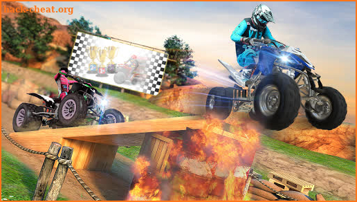 ATV Quad Bike Race: Offroad Game Bike Simulator screenshot