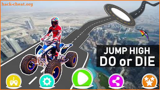 ATV Quad Stunts Bike Simulation screenshot