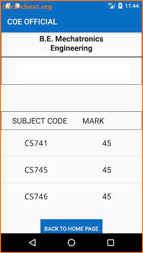 AU Results Official screenshot