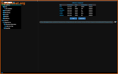 AudCal screenshot