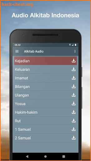 Audio Alkitab bahasa indonesia offline app mp3 screenshot