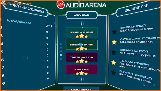 Audio Arena screenshot