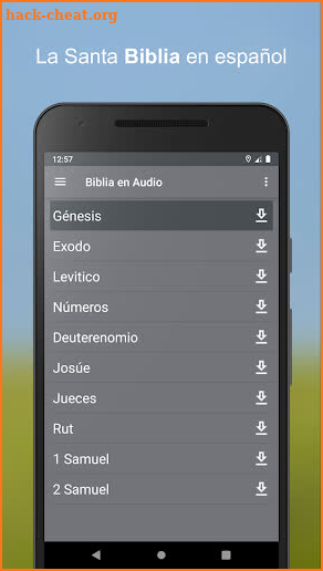 Audio Biblia en audio gratis mp3 [Valera 1960] screenshot