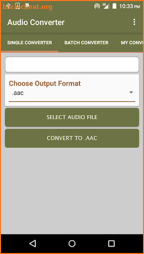 Audio Converter screenshot