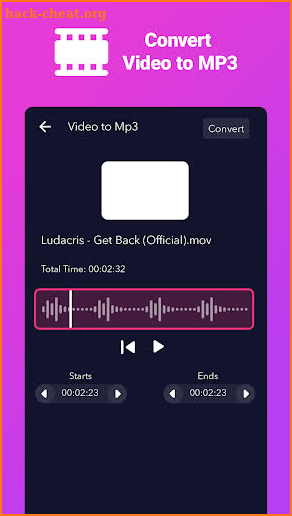 Audio Editor: Free Ringtone Maker & MP3 Converter screenshot