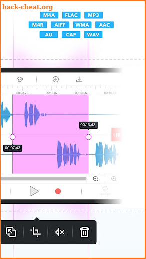 Audio Editor Tool screenshot