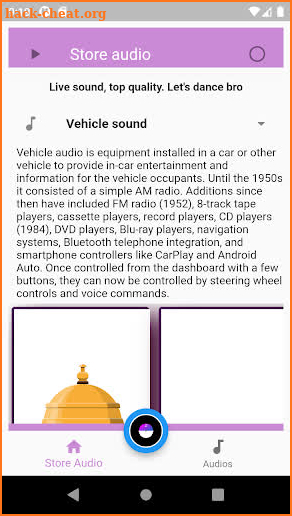 Audio fun screenshot
