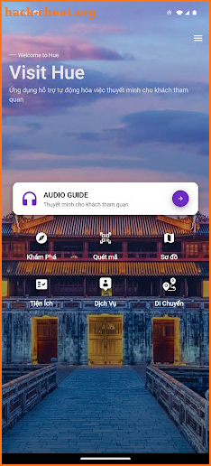 Audio Guide Huế screenshot