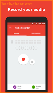 Audio Recorder screenshot