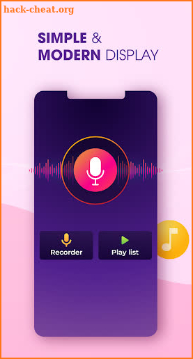 Audio Recorder Noise Cancellation & High Quality screenshot