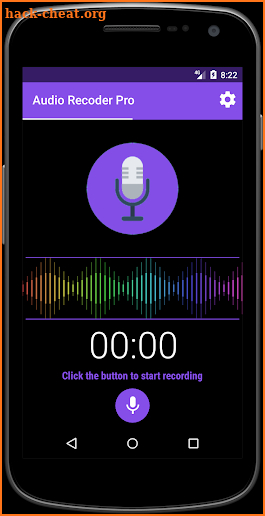 Audio Recorder PRO screenshot