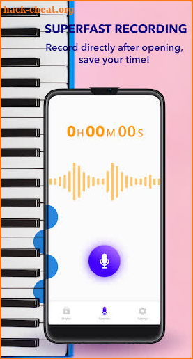 Audio Recording MP3 & Voice Recorder High Quality screenshot