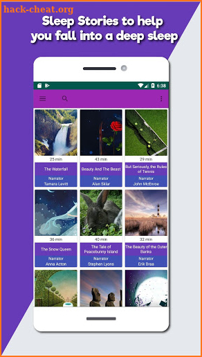 Audio Sleep Stories screenshot