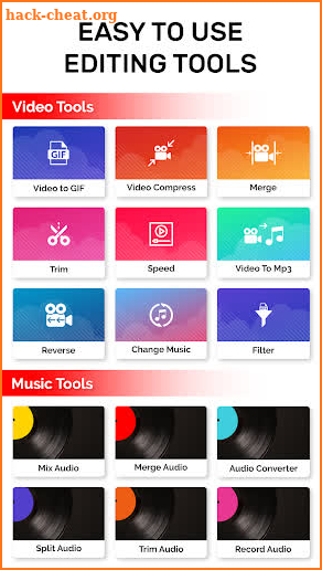 Audio Video Editor: mp3 converter, cutter, mixer screenshot