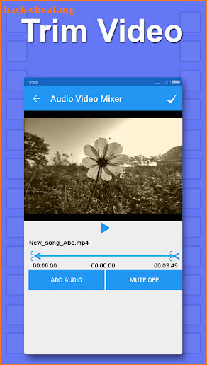 Audio Video Mixer Video Cutter video to mp3 app screenshot