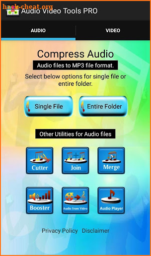 Audio Video Tools Pro screenshot