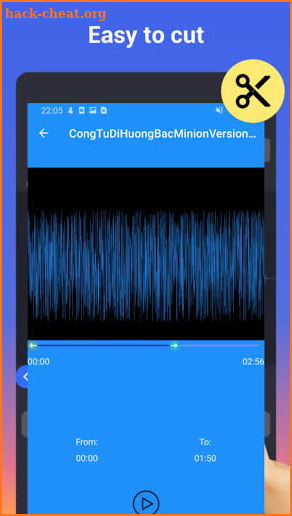 AudioApp: MP3 Cutter, Ringtone Maker, Audio Editor screenshot