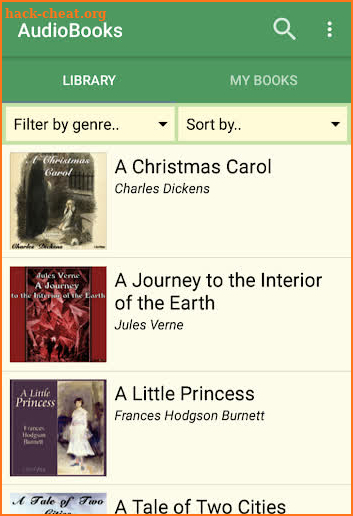 AudioBooks - Listen and read screenshot