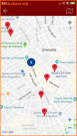 Audioguía oficial de Granada screenshot