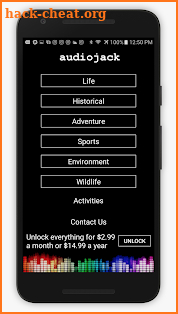 Audiojack - Free screenshot