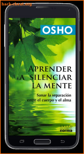 Audiolibro "Aprender a silenciar la mente" screenshot