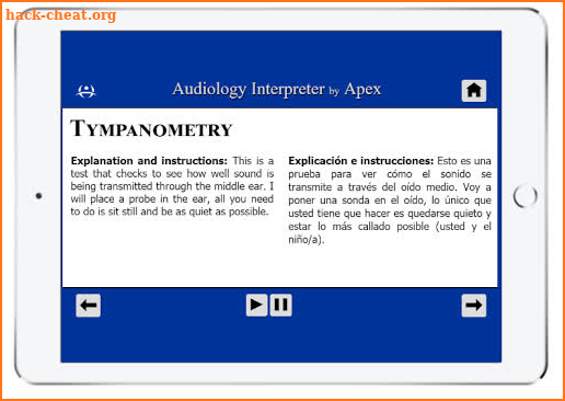 Audiology Interpreter by APEX screenshot