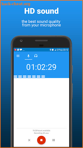 AudioRec - Voice Recorder screenshot