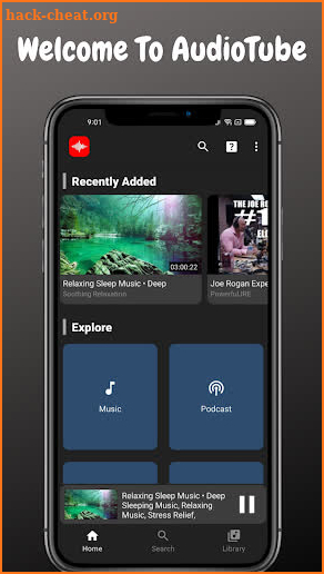 AudioTube: Audio Player screenshot