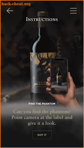 Augmented Reality Wine Labels screenshot