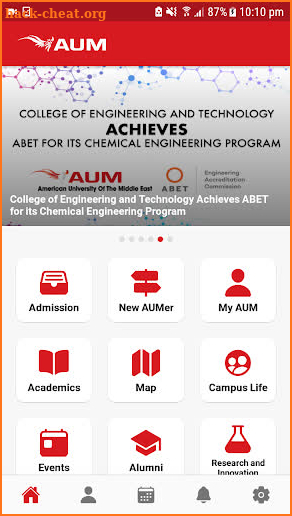 AUM Kuwait screenshot