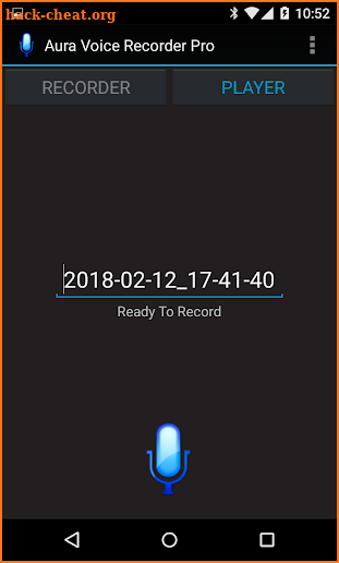 Aura Voice Recorder Pro screenshot