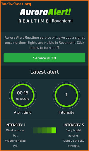 Aurora Alert - Rovaniemi screenshot