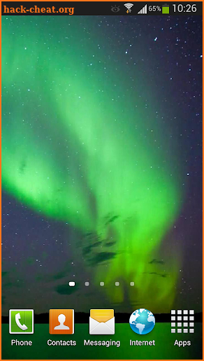 Aurora Borealis Live Wallpaper screenshot