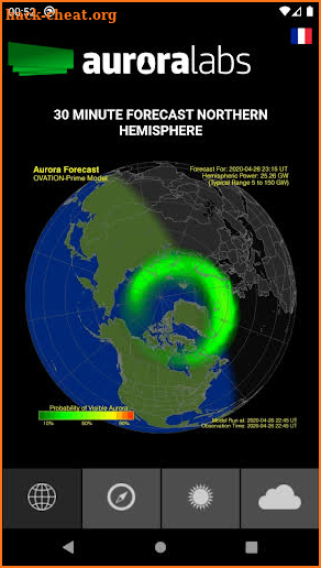 Aurora Forecast (Free, No Ads) screenshot