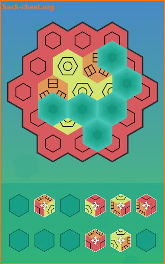 Aurora Hex - Pattern Puzzles screenshot