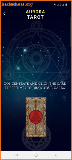 Aurora Tarot screenshot