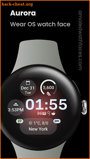 Aurora Watch Face screenshot