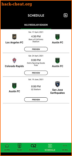 Austin FC & Q2 Stadium App screenshot